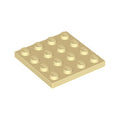 LEGO® Plate 4 x 4 3031 beige