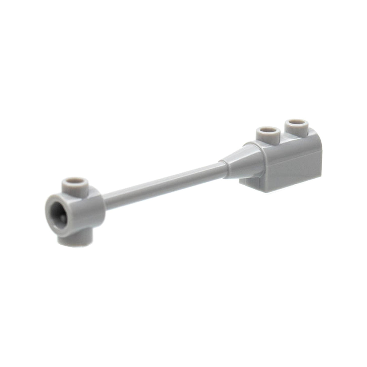 LEGO® Bar 1 x 8 with Brick 1 x 2 Curved Top End (Axle Holder Inside Small End) 30359b hellgrau