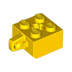 LEGO® Hinge Brick 2 x 2 Locking with 1 Finger Vertical and Axle Hole 30389b