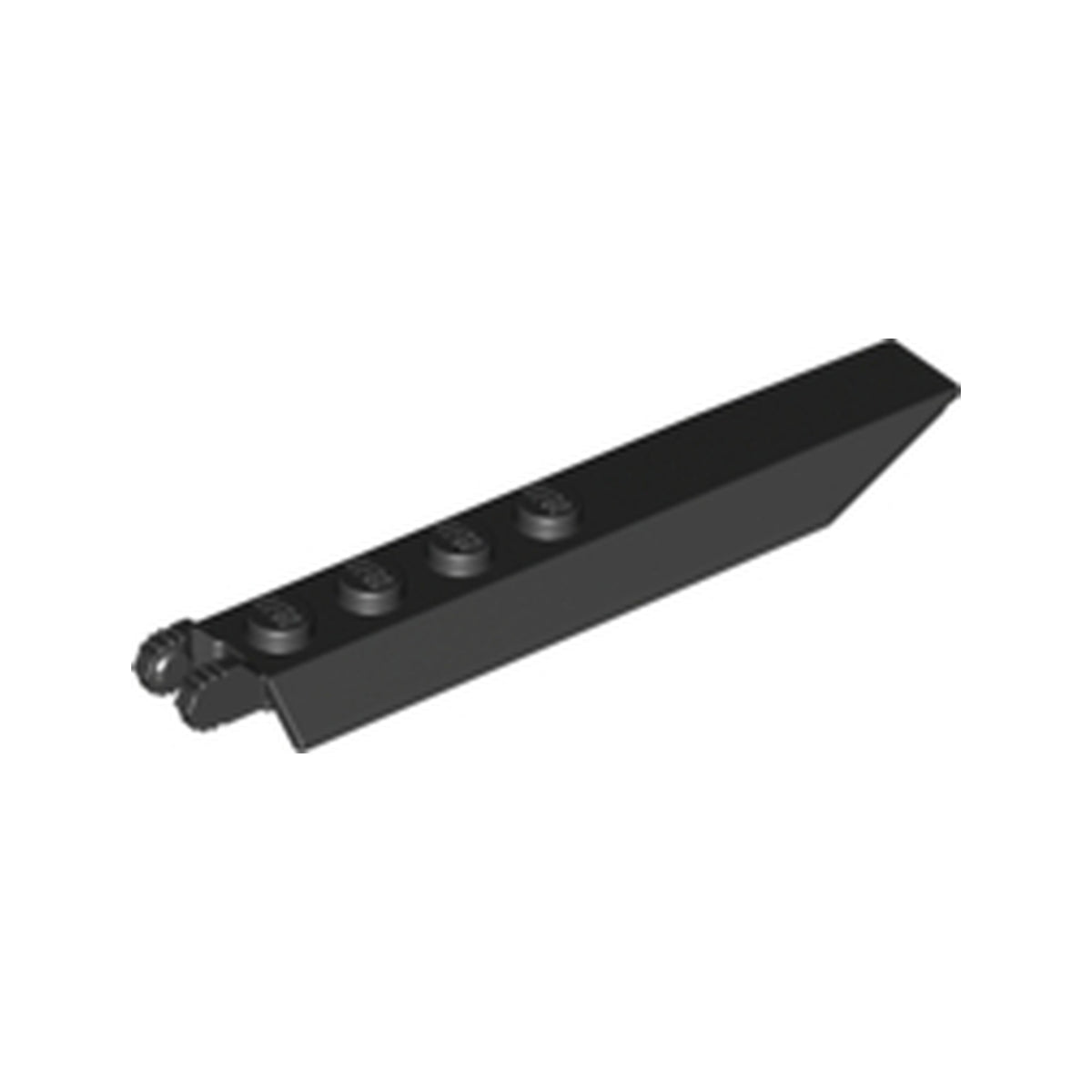 LEGO® Hinge Plate 1 x 8 with Angled Side Extensions 30407 schwarz
