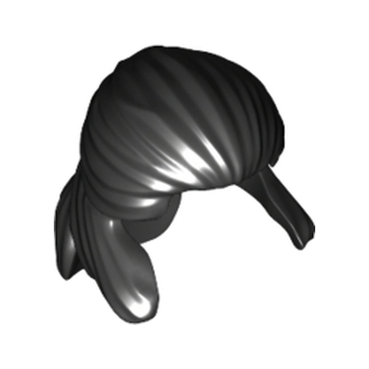 LEGO® Minifigure, Hair Pulled Back 30410 schwarz