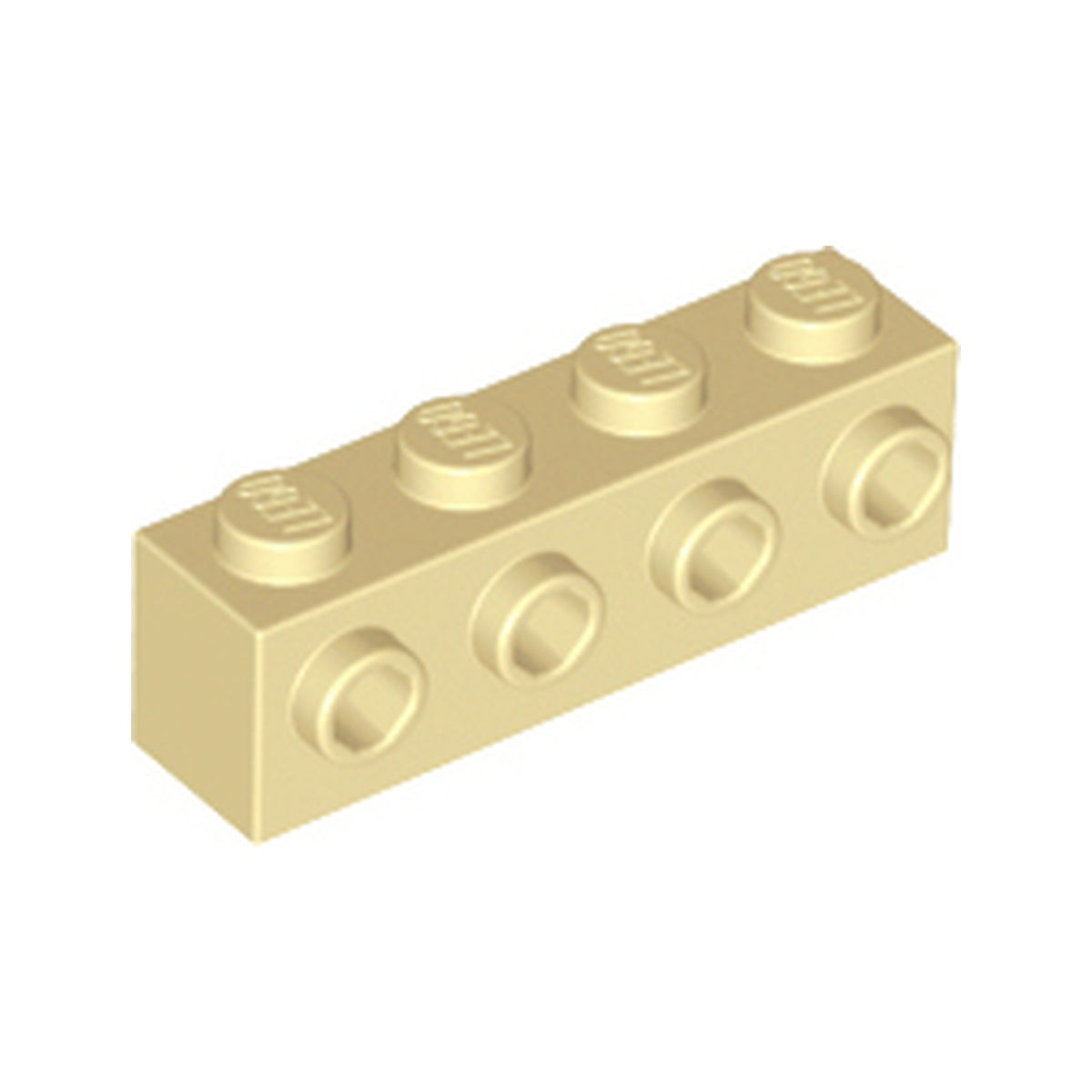 LEGO® Brick, Modified 1 x 4 with Studs on Side 30414 beige