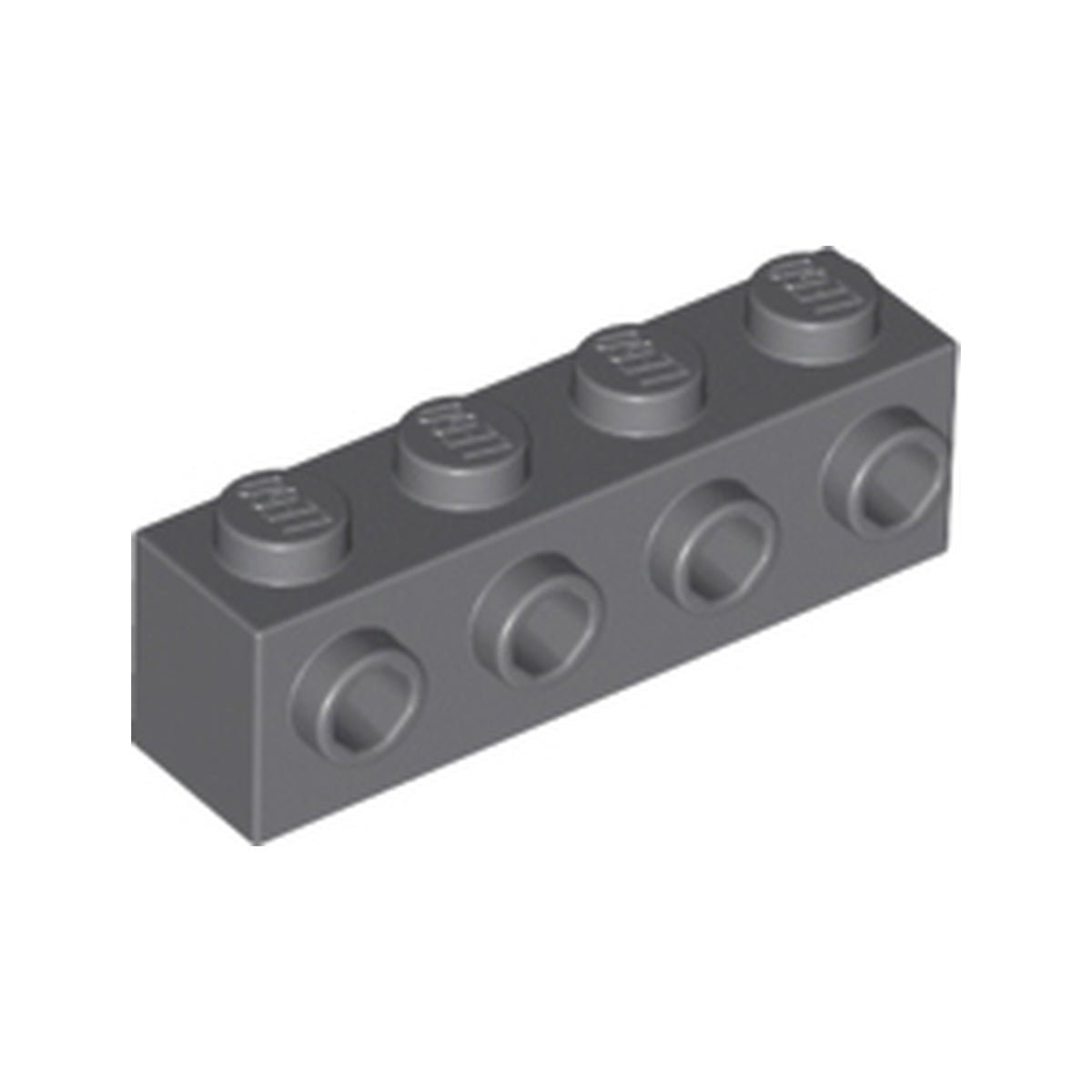 LEGO® Brick, Modified 1 x 4 with Studs on Side 30414 dunkelgrau