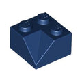 LEGO® Slope 45 2 x 2 Double Concave 3046 dunkelblau