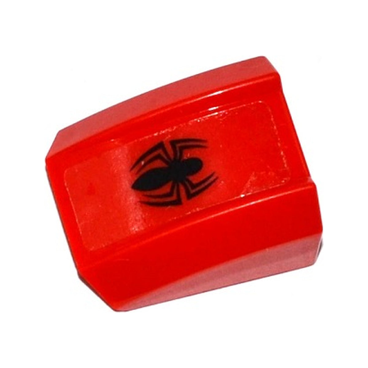 LEGO® Slope, Curved 2 x 2 Lip with Black Spider Pattern (Sticker) - Set 76014 30602pb070 rot