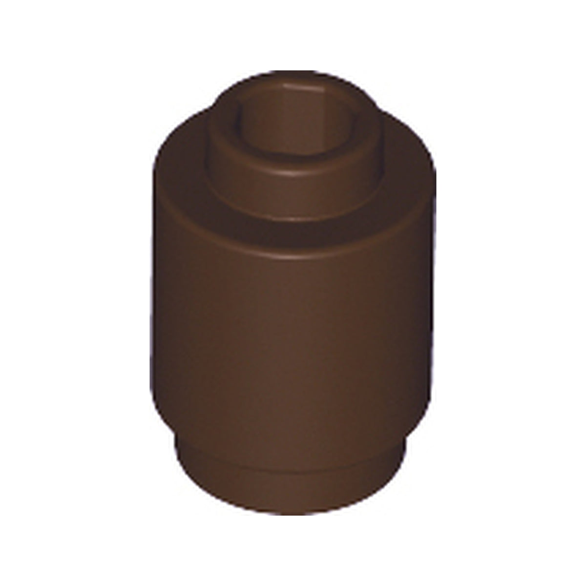LEGO® Brick, Round  1 x 1 3062 dunkelbraun