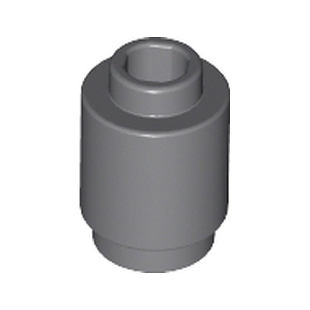 LEGO® Brick, Round  1 x 1 3062 dunkelgrau