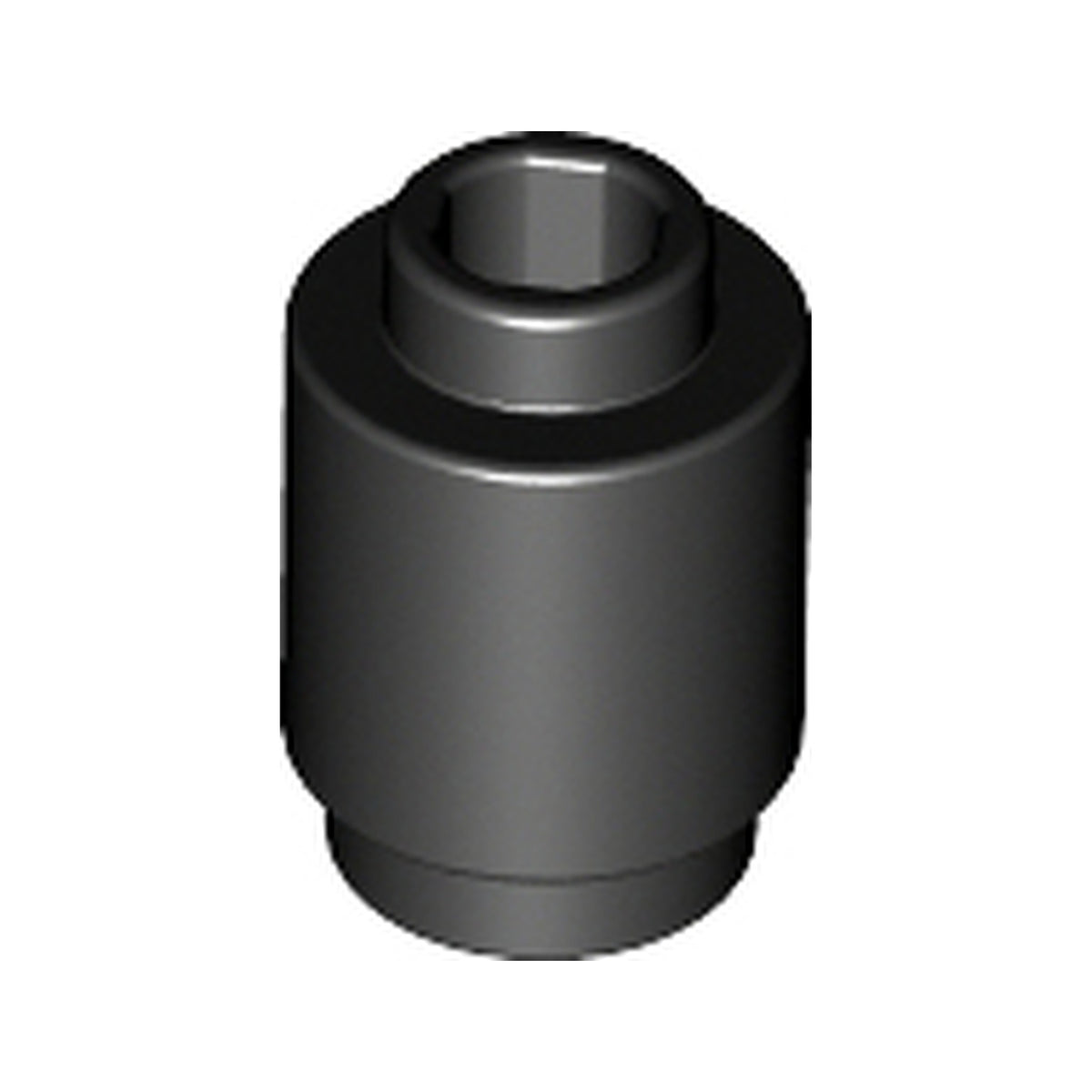 LEGO® Brick, Round  1 x 1 3062 schwarz