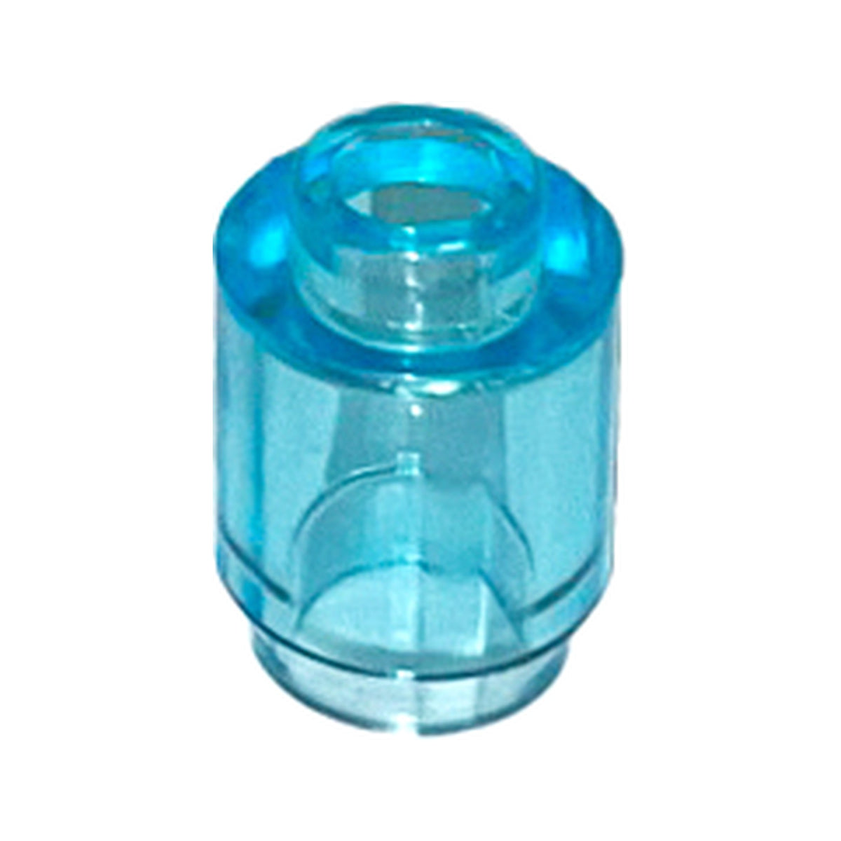 LEGO® Brick, Round  1 x 1 3062 trans-light blue