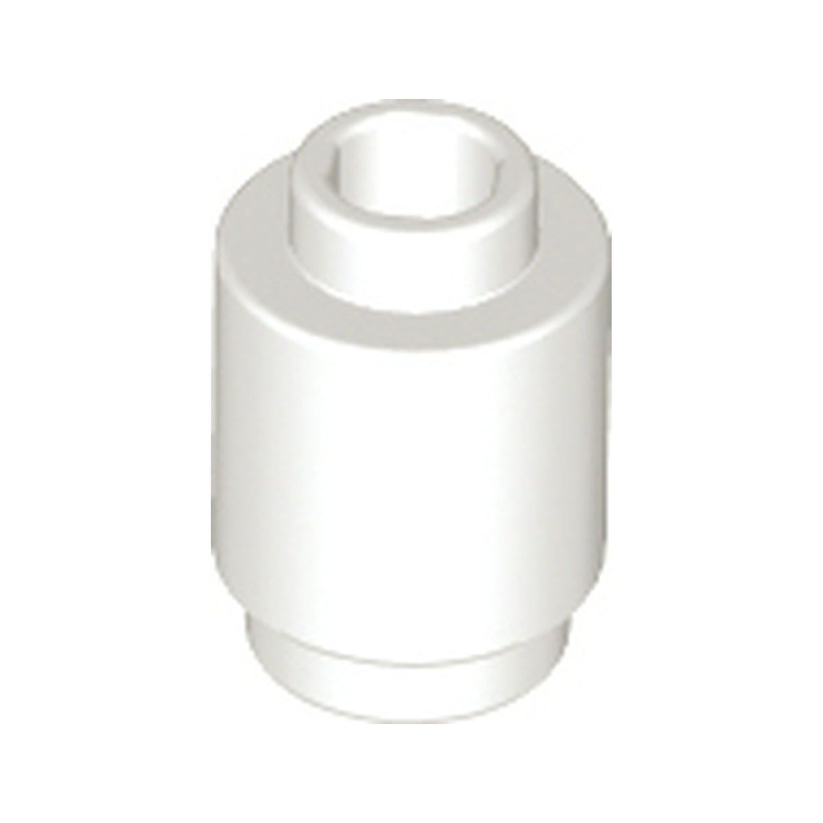 LEGO® Brick, Round  1 x 1 3062 weiss