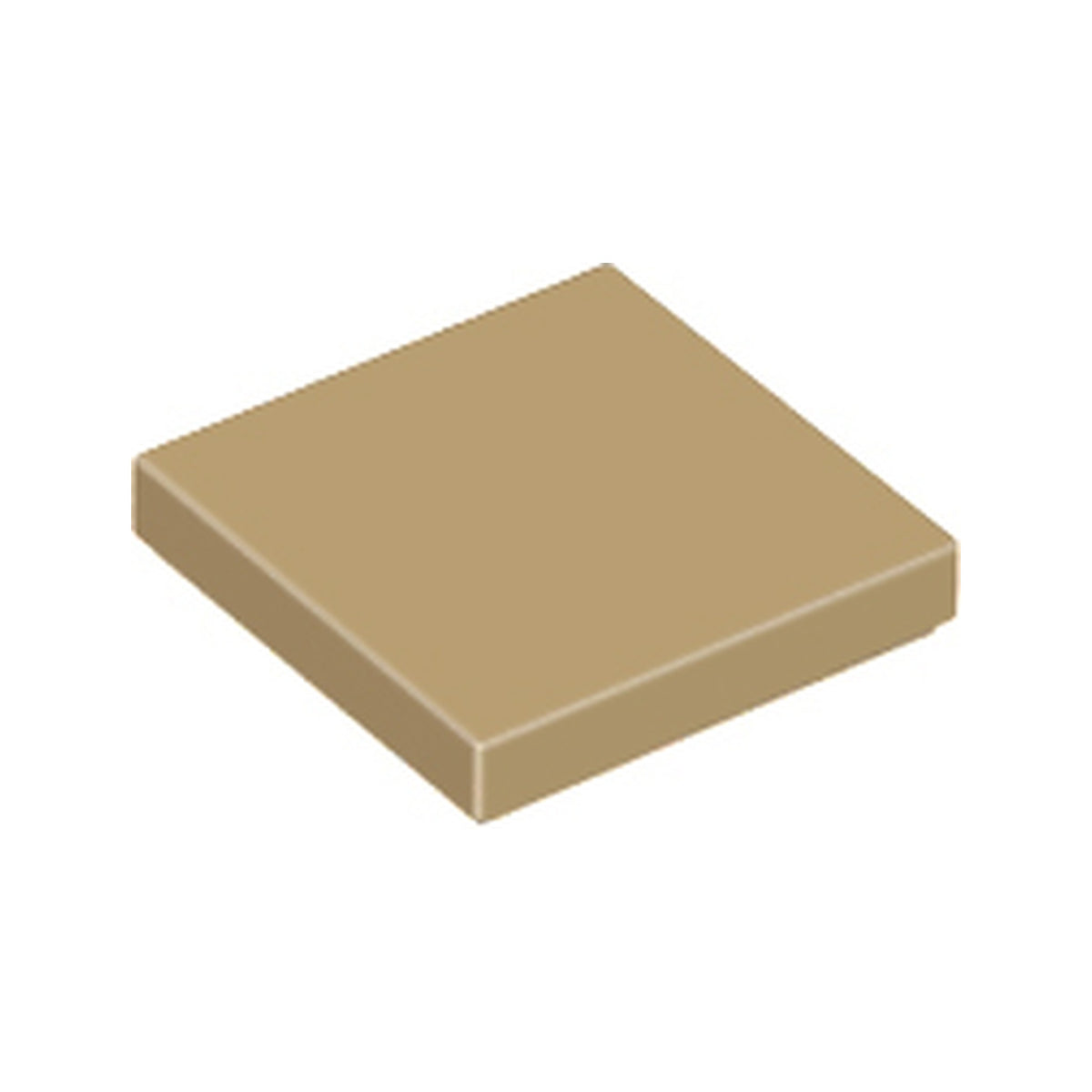 LEGO® Tile 2 x 2 3068 dunkelbeige