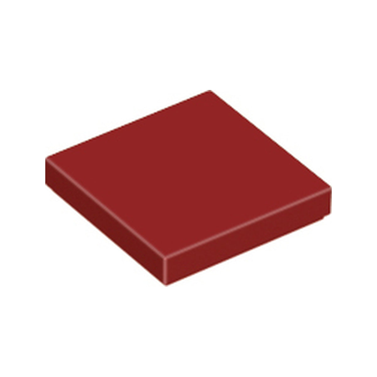LEGO® Tile 2 x 2 3068 dunkelrot