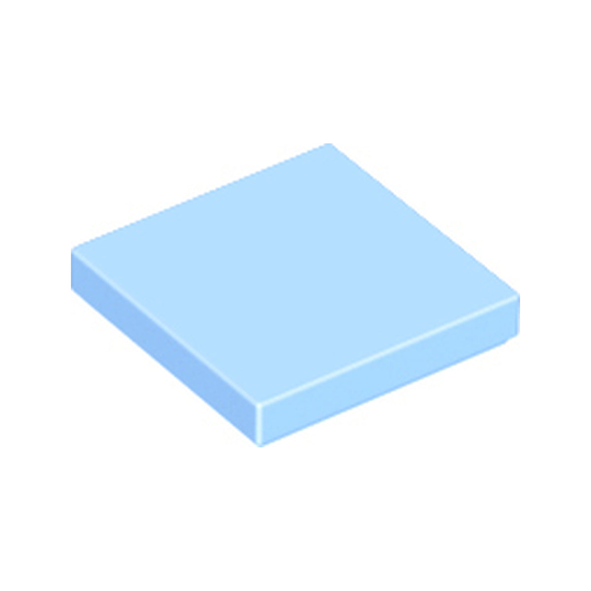 LEGO® Tile 2 x 2 3068 leuchtend hellblau