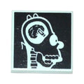 LEGO® Tile 2 x 2 with Simpsons Homer's Head X-Ray Pattern 3068pb0926 hellaqua