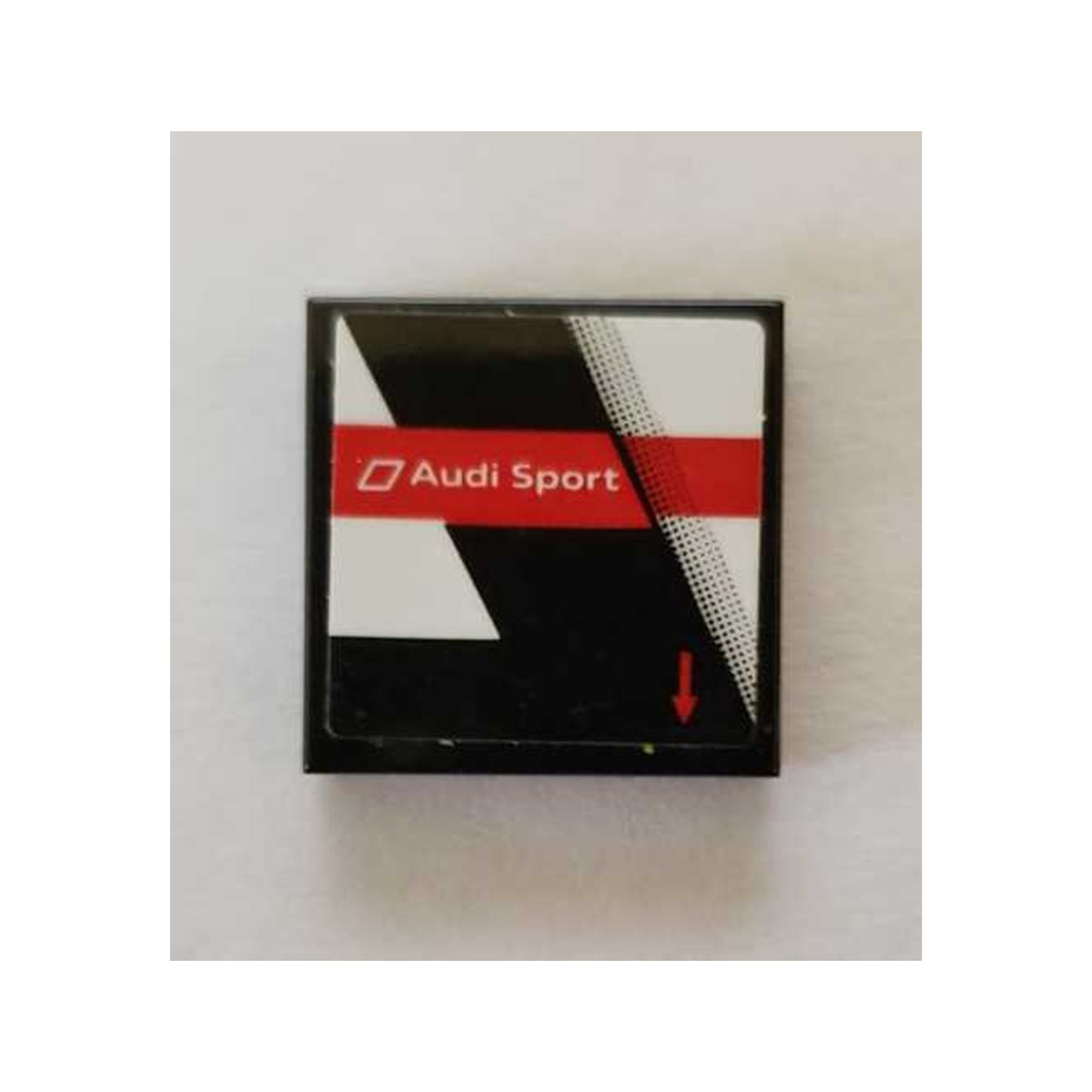 LEGO® Tile 2 x 2 with White 'Audi Sport' Pattern Model Left Side (Sticker) - Set 75872 3068pb1429L schwarz