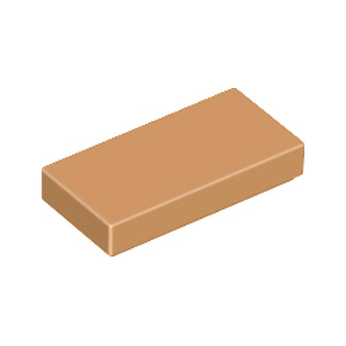 LEGO® Tile 1 x 2 3069 mittelnougat