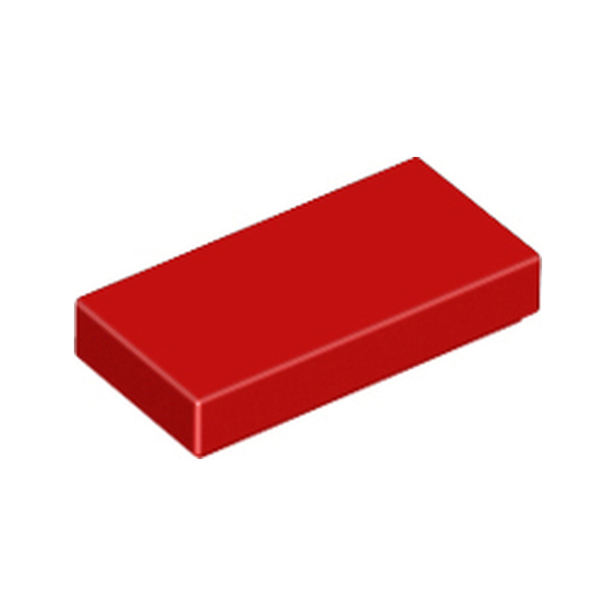 LEGO® Tile 1 x 2 3069 rot
