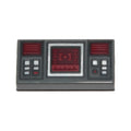 LEGO® Tile 1 x 2 with SW Dark Red Target Screen, Dark Red and Silver Buttons Pattern 3069pb0777 dunkelgrau
