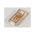LEGO® Tile 1 x 2 with Pigsy and Dark Orange Chinese Logogram '美味至上' (Supreme Delicious) Pattern 3069pb0783 transparent