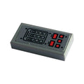 LEGO® Tile 1 x 2 with Control Panel with Keypad and Red Buttons Pattern (Sticker) - Set 76240 3069pb1130 dunkelgrau