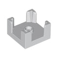 LEGO® Container, Box 2 x 2 x 1 Half with Stud and 4 Corner Supports 3131 hellgrau