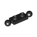 LEGO® Plate, Modified 1 x 2 with Tow Ball on Ends 3170 schwarz