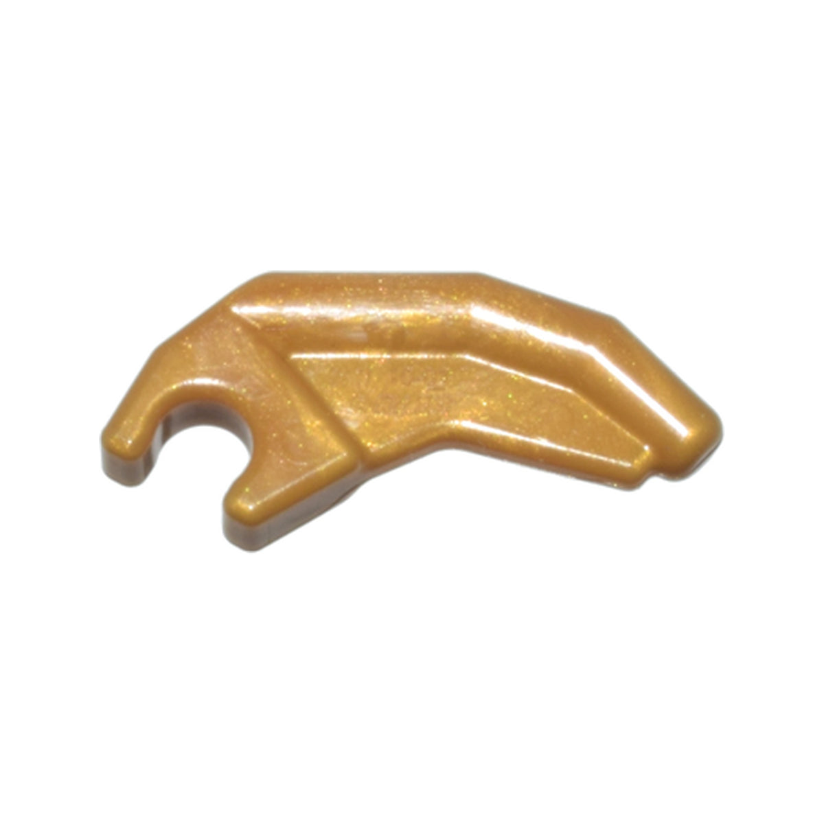 LEGO® Barb / Claw / Horn / Tooth with Clip, Angled 3171 perlgold