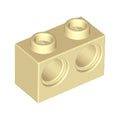 LEGO® Technic, Brick 1 x 2 with Holes 32000 beige