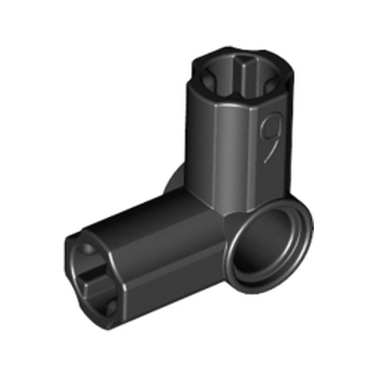 LEGO® Technic, Axle and Pin Connector Angled #6 - 90 degrees 32014 schwarz