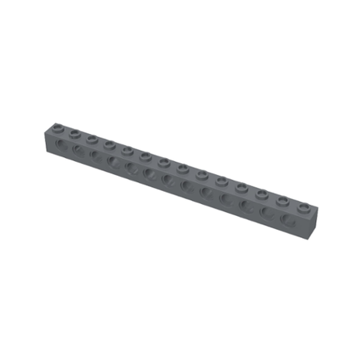 LEGO® Technic, Brick 1 x 14 with Holes 32018 dunkelgrau