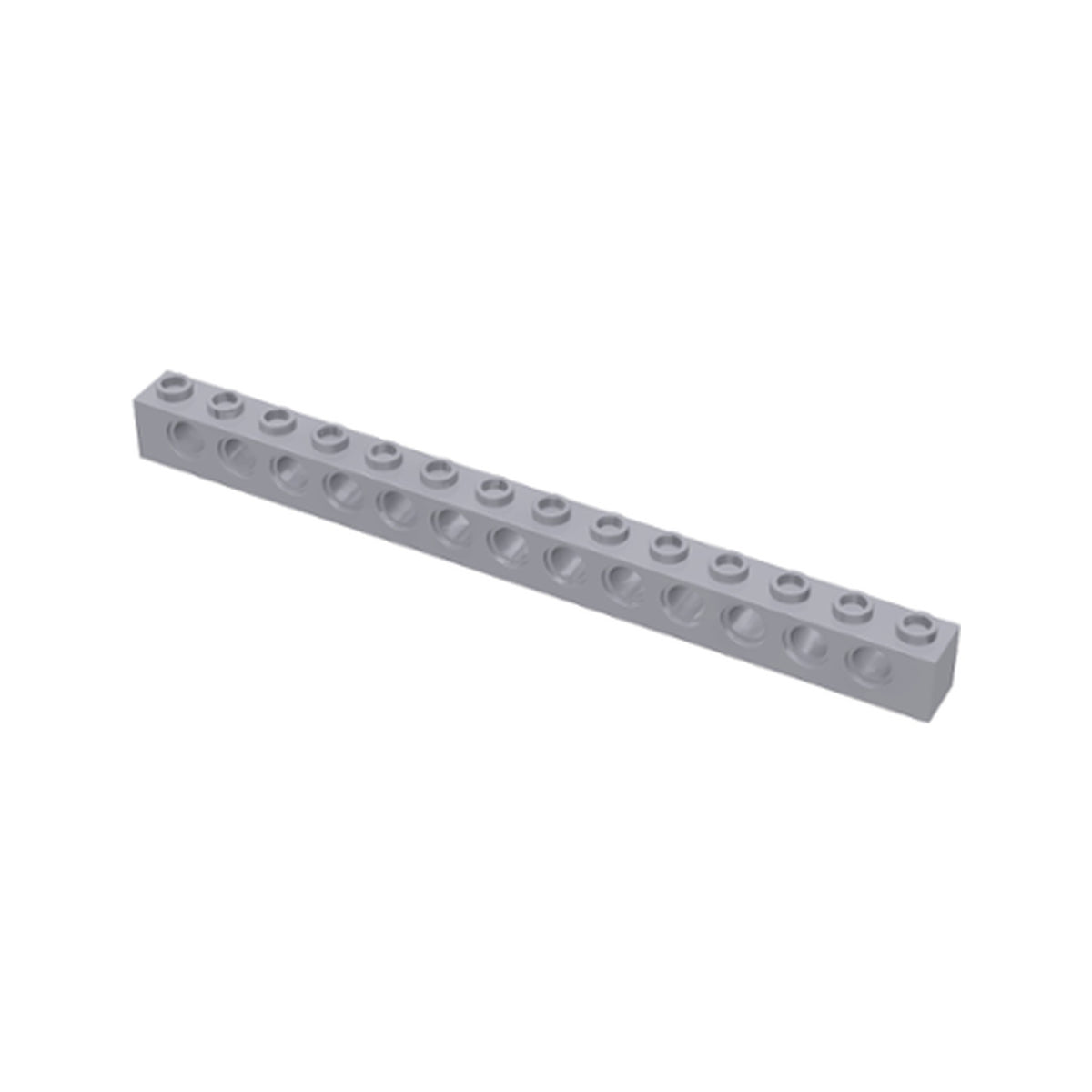 LEGO® Technic, Brick 1 x 14 with Holes 32018 hellgrau
