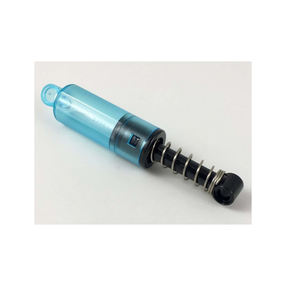 LEGO® Technic, Shock Absorber 10L Damped - Soft Spring (6 to 7 Coils) 32181c04 transparent hellblau