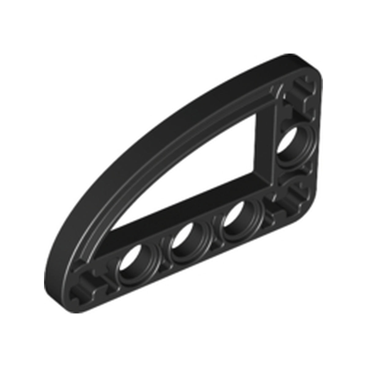 LEGO® Technic, Liftarm, Modified L-Shape Quarter Ellipse Thin 3 x 5 32250 schwarz