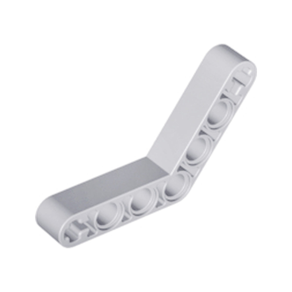 LEGO® Technic, Liftarm, Modified Bent Thick 1 x 7 (4 - 4) 32348 hellgrau