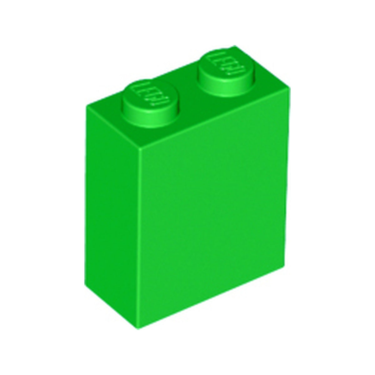 LEGO® Brick 1 x 2 x 2 with Inside Stud Holder 3245c leuchtend grün