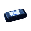LEGO® Technic, Liftarm Thick 1 x 3 with Carbon Fiber and Blue and Silver Race Pattern Model Left Side (Sticker) - Set 42123 32523pb26L schwarz