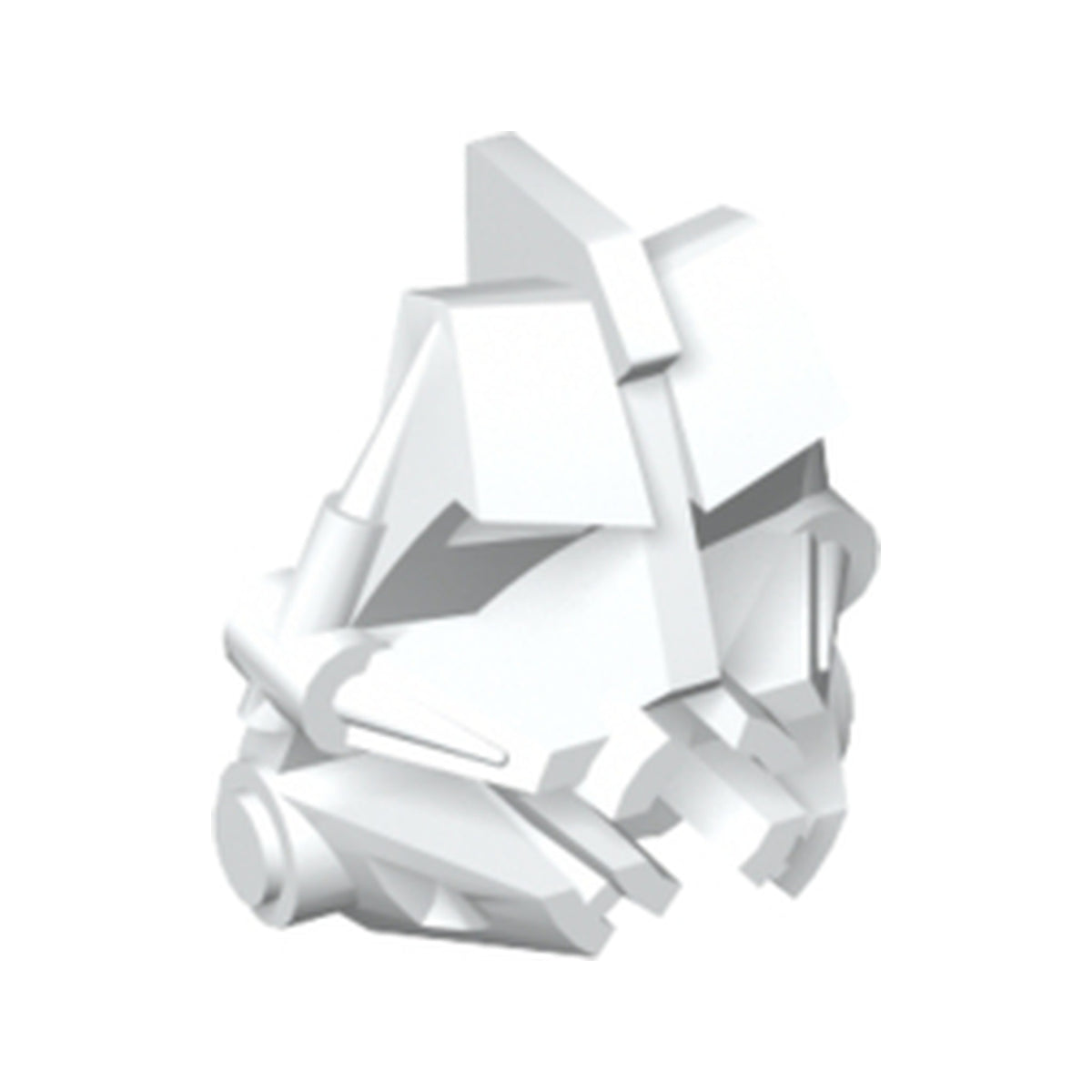 LEGO® Bionicle Head Connector Block 3 x 4 x 1 2/3 32553 weiss
