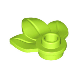 LEGO® Plant Plate, Round 1 x 1 with 3 Layered Leaves 32607