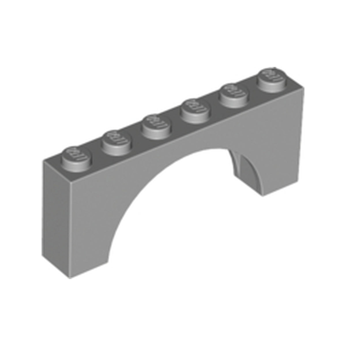 LEGO® Arch 1 x 6 x 2 - Thick Top with Reinforced Underside 3307 hellgrau