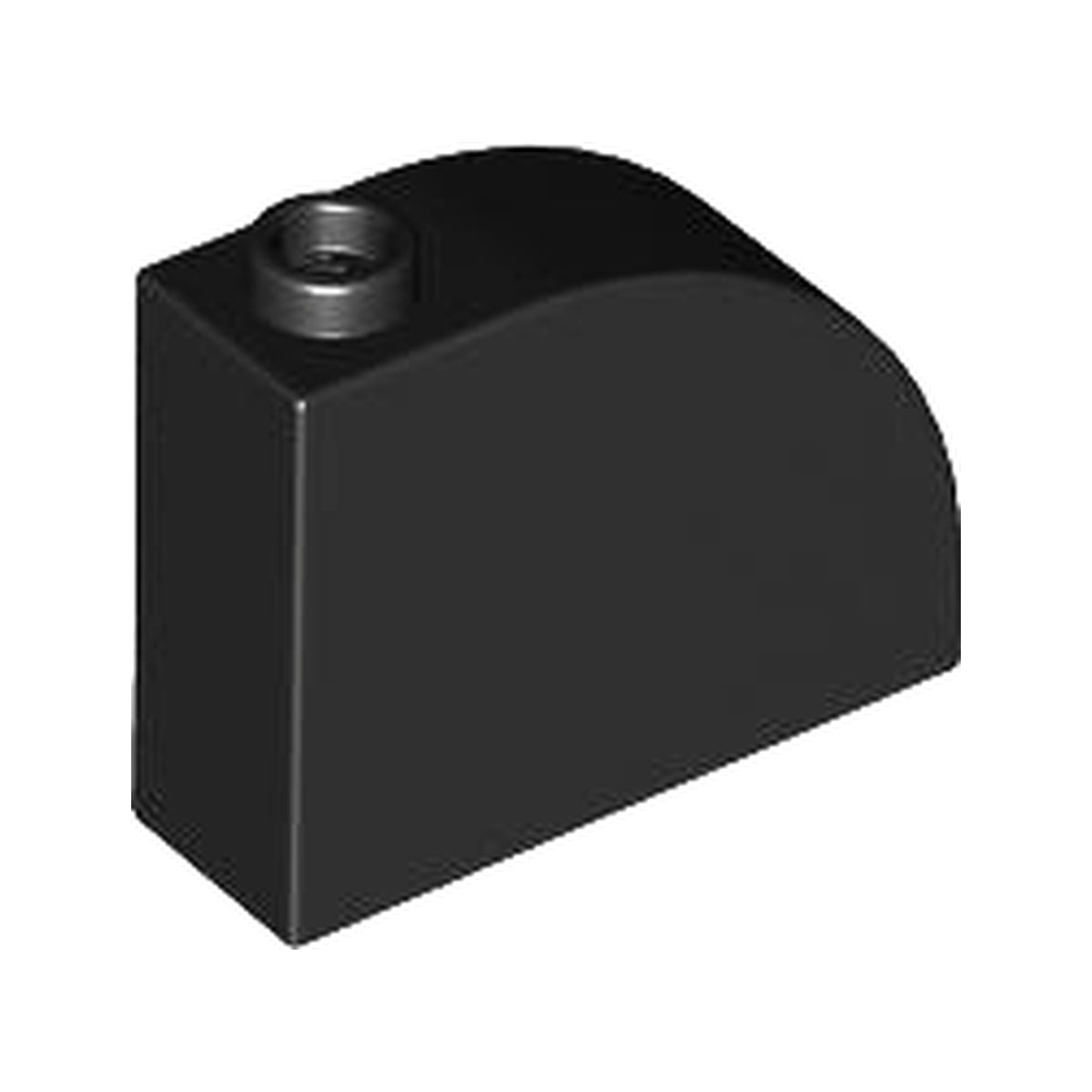 LEGO® Slope, Curved 3 x 1 x 2 with Hollow Stud 33243 schwarz