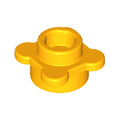 LEGO® Plate, Round 1 x 1 with Flower Edge (4 Knobs / Petals) 33291 hellorange