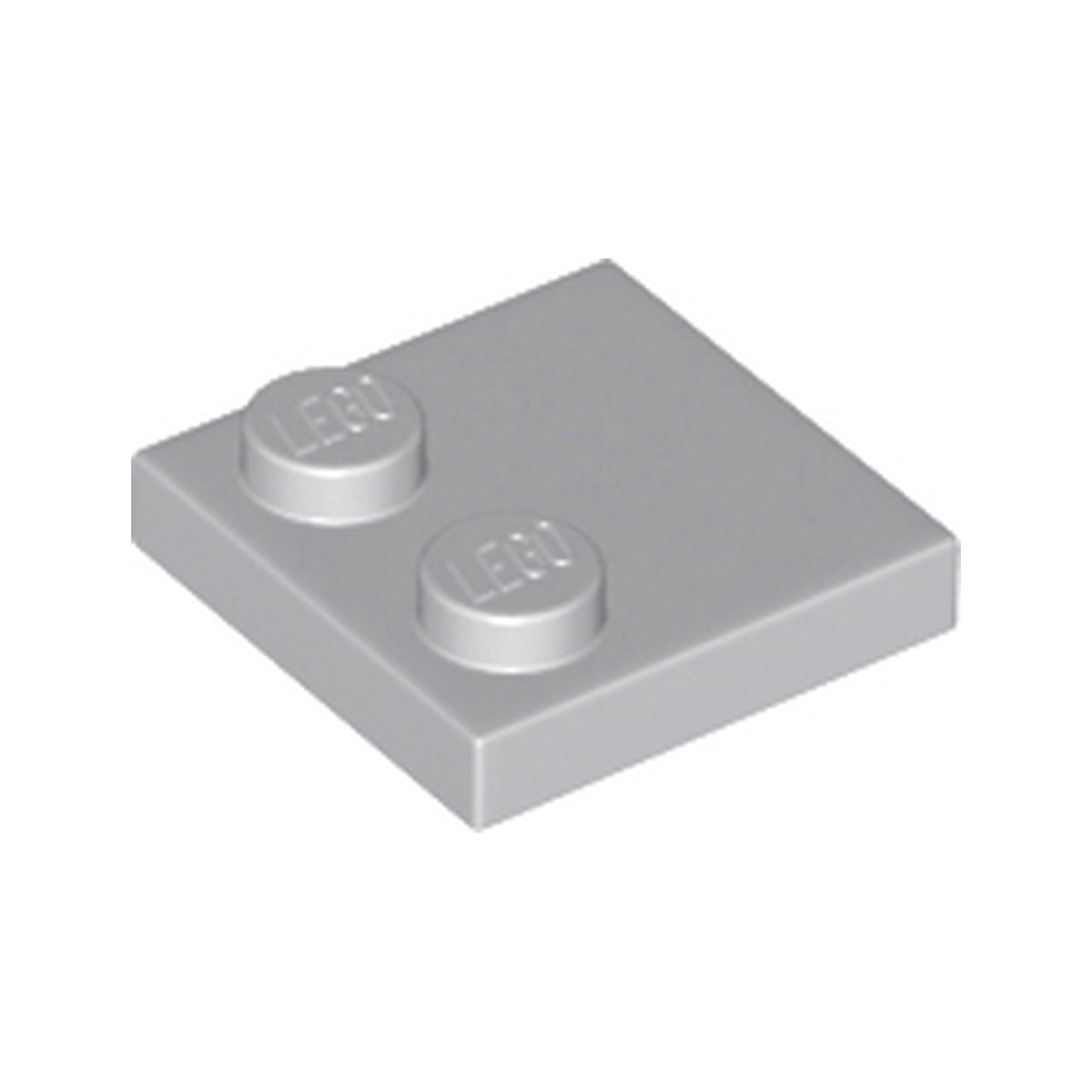 LEGO® Tile, Modified 2 x 2 with Studs on Edge 33909 hellgrau