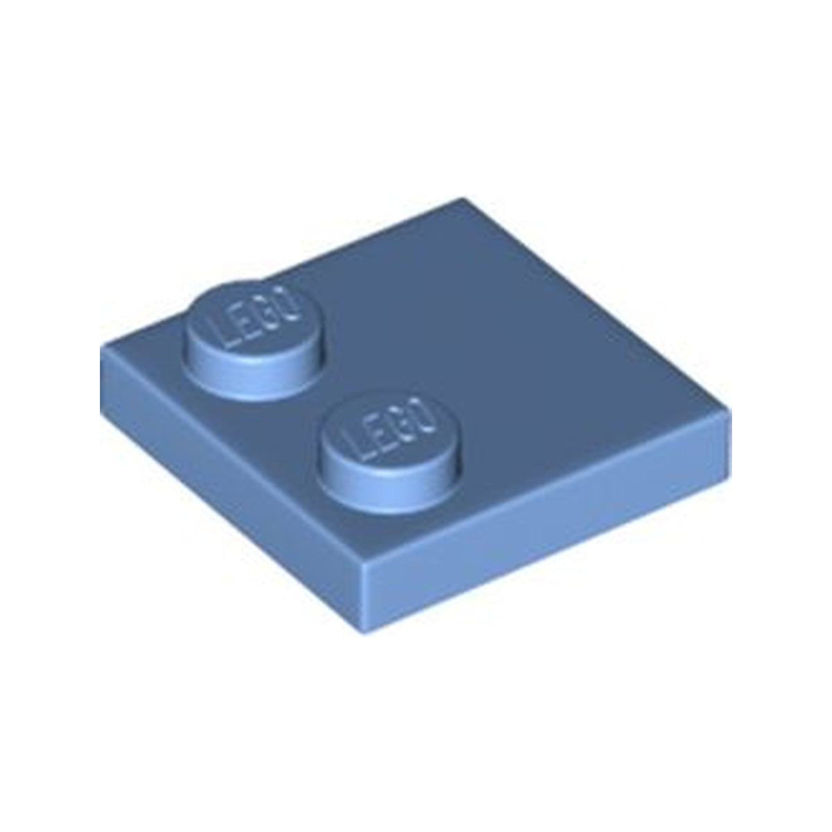 LEGO® Tile, Modified 2 x 2 with Studs on Edge 33909 mittelblau