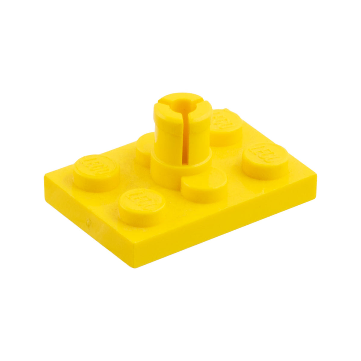 LEGO® Plate, Modified 2 x 3 with Helicopter Rotor Holder 3462 gelb