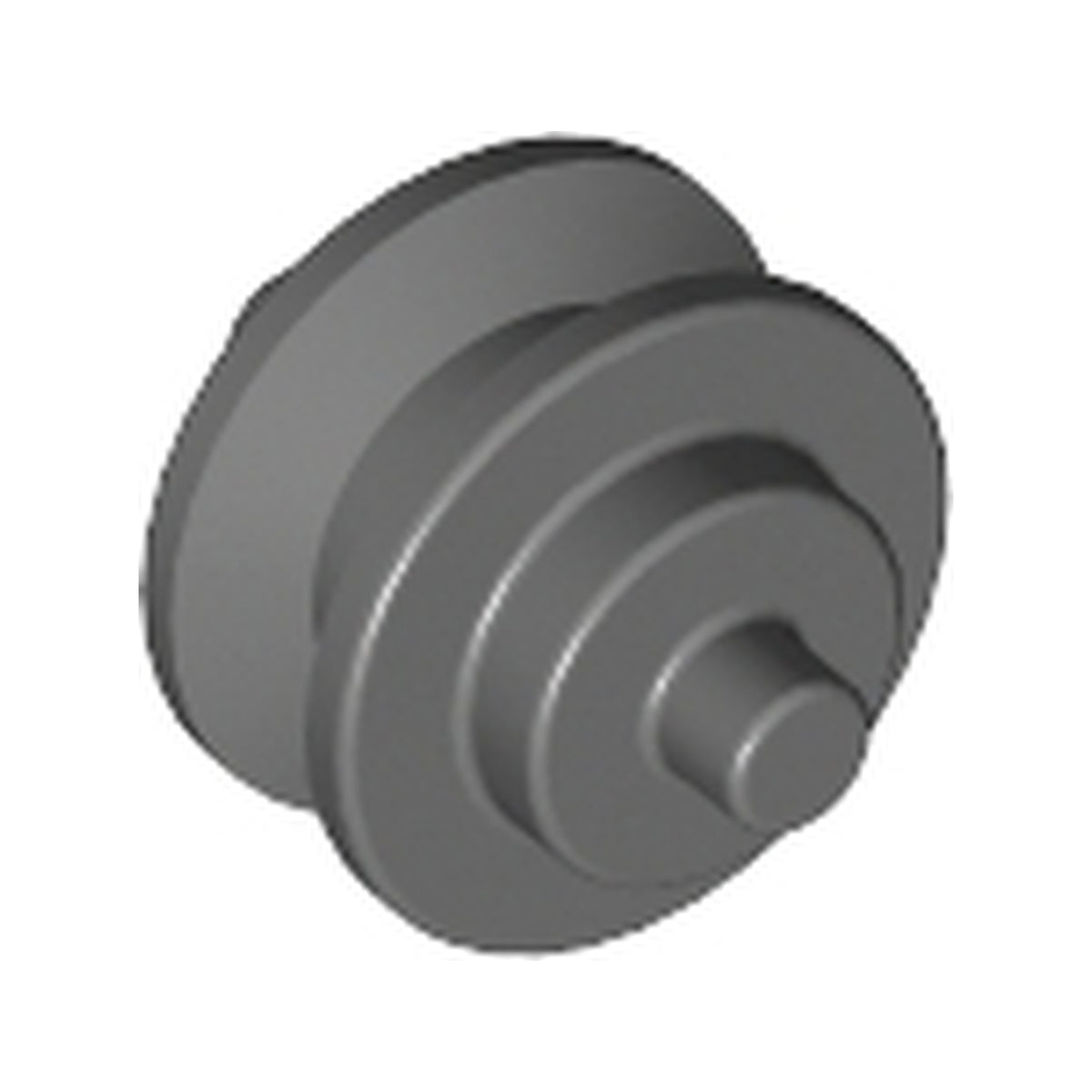 LEGO® Wheel Center Small with Stub Axles (Pulley Wheel) 3464 dunkelgrau