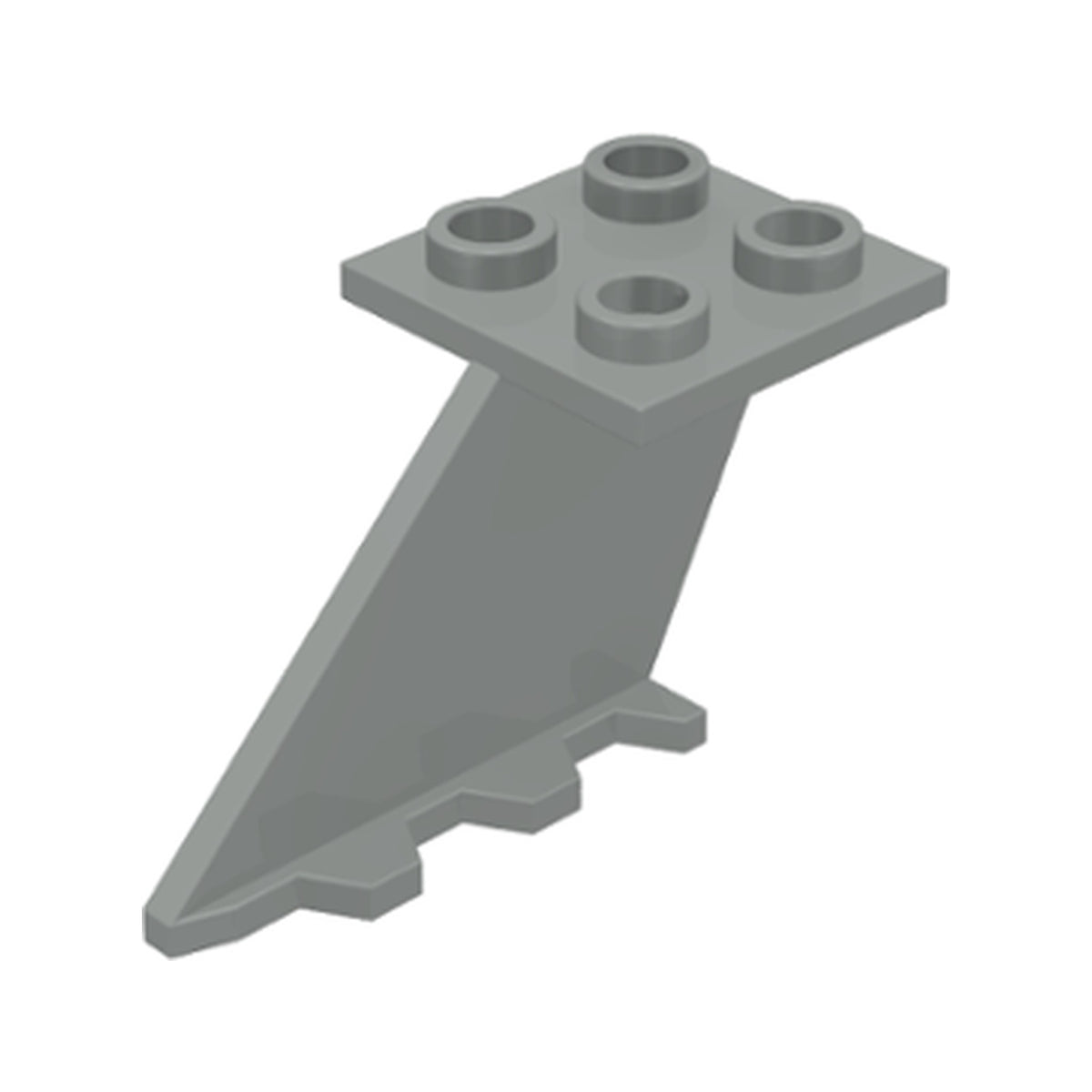LEGO® Tail 4 x 2 x 2 3479 hellgrau (alt)