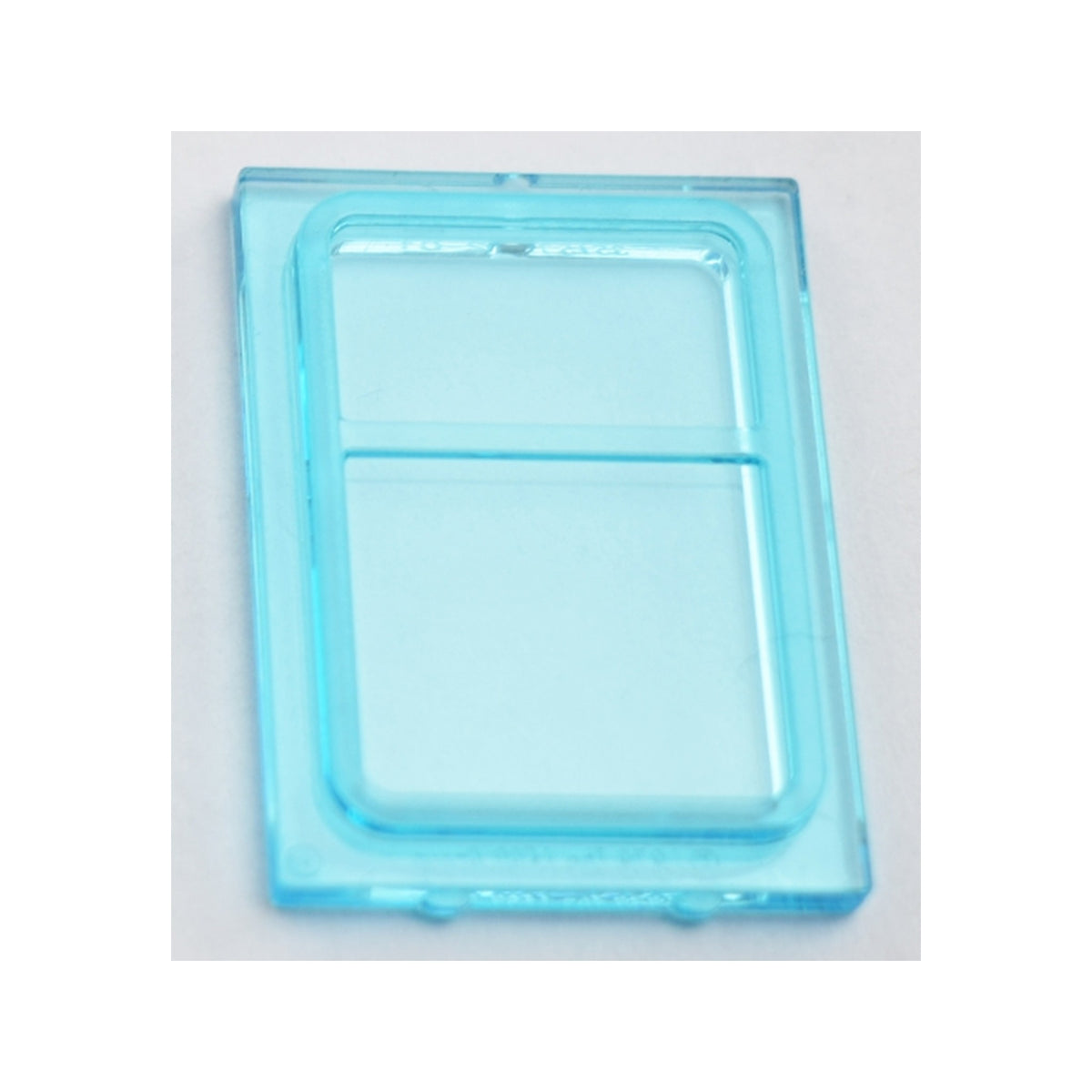 LEGO® Glass for Train Door with Lip on All Sides 35157 transparent hellblau