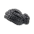 LEGO® Minifigure, Hair Female Short, Braided with Knot Bun 3532 schwarz