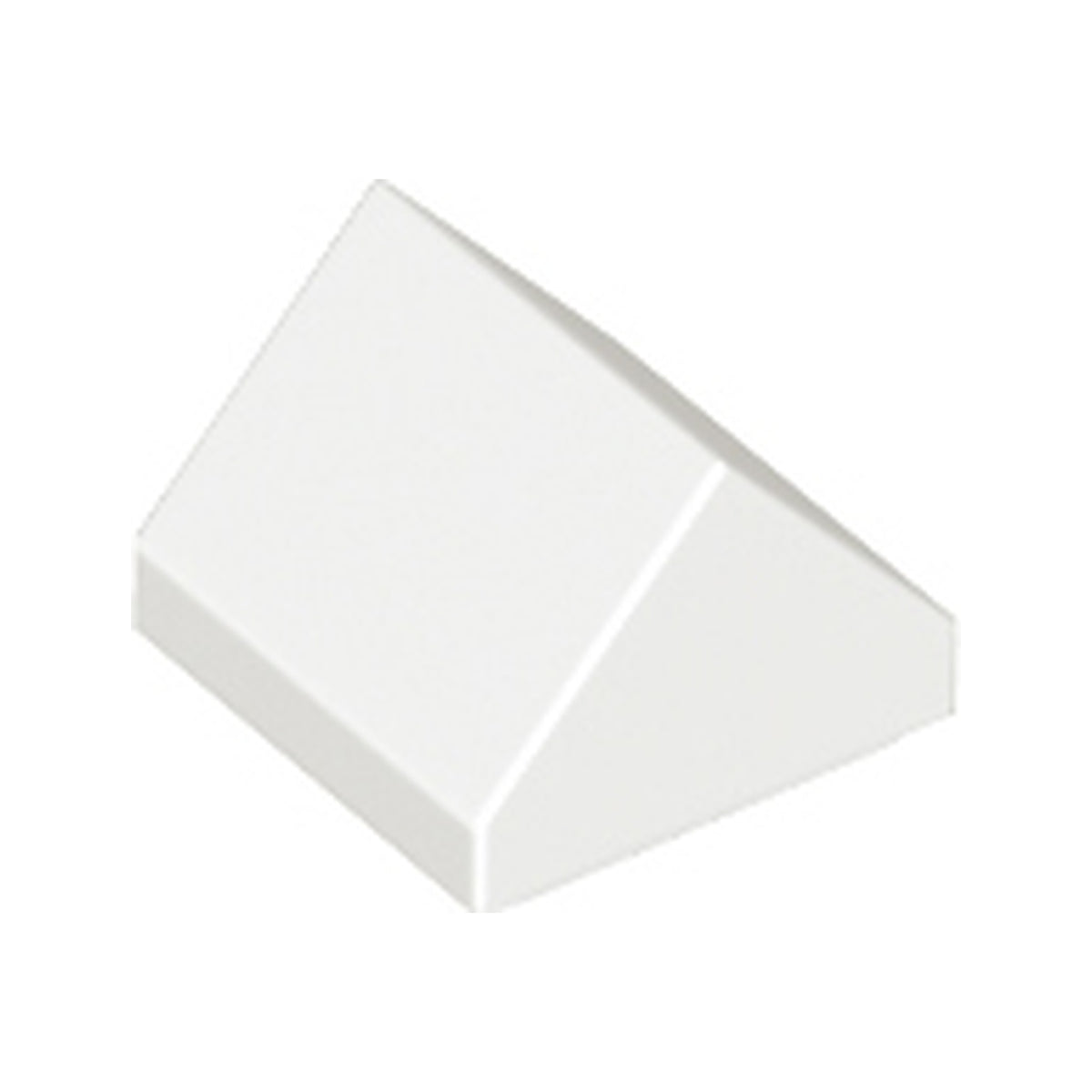 LEGO® Slope 45 1 x 1 x 2/3 Double 35464 weiss