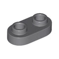 LEGO® Plate, Round 1 x 2 with Open Studs 35480 dunkelgrau